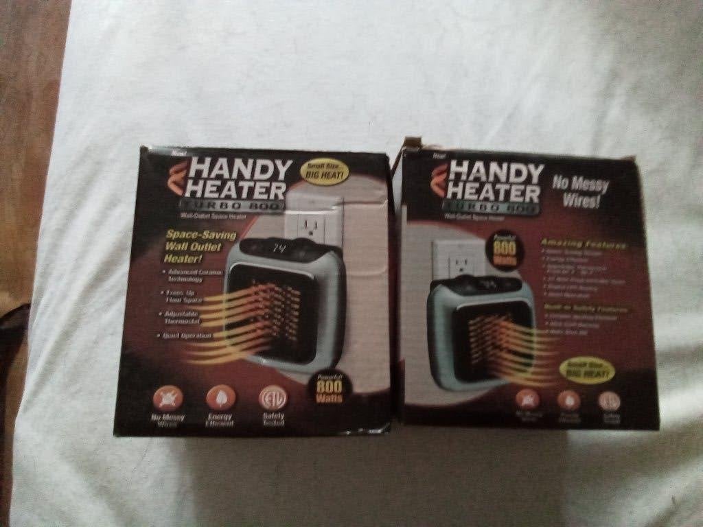 nieuw 2 handy heater 800 watt, Ophalen, Minder dan 30 cm, Overige typen, Nieuw