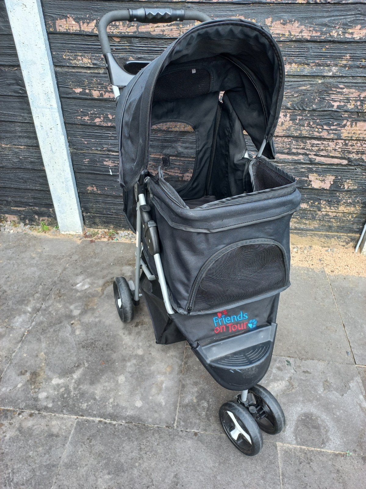 Trixie hond/ kat buggy. opvouwbaar., Dieren en Toebehoren, Trixie, Ophalen, Gebruikt, Hondenbuggy