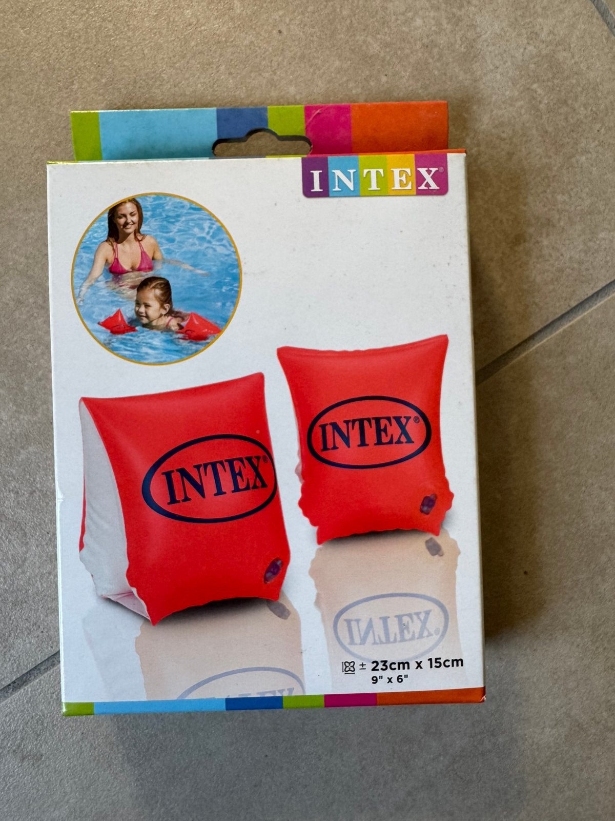 Intex zwembandjes 23cm x 15cm, Jongen of Meisje, One size, Ophalen of Verzenden, Zo goed als nieuw