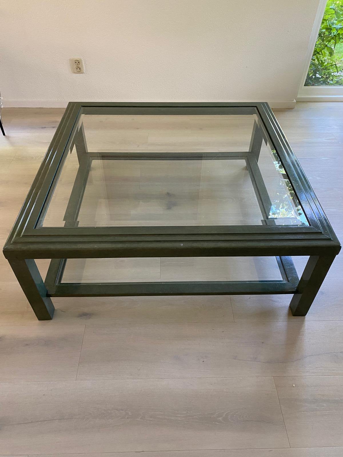 Salon Tafel Design Jaren 90, Ophalen, Vierkant, 50 tot 100 cm, Zo goed als nieuw