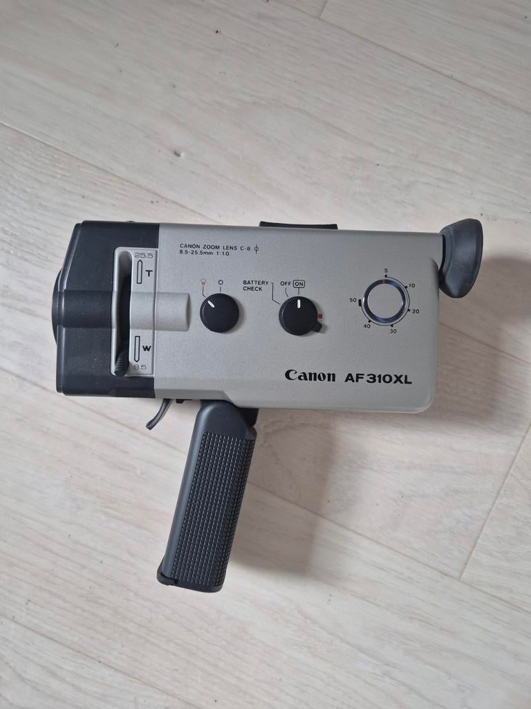 Vintage Canon AF310XL Super 8 Camera, Ophalen of Verzenden, 8mm, Camera