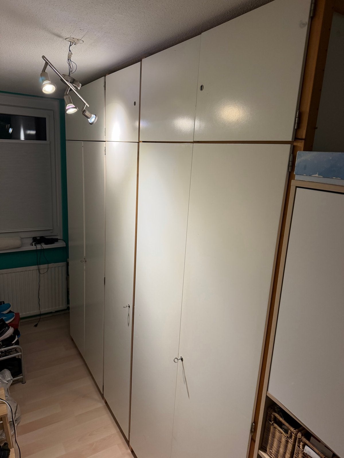 Lundia Kledingkast - 248x256x60 cm - degelijke goede staat, Huis en Inrichting, Ophalen, Gebruikt, 200 cm of meer, Overige houtsoorten