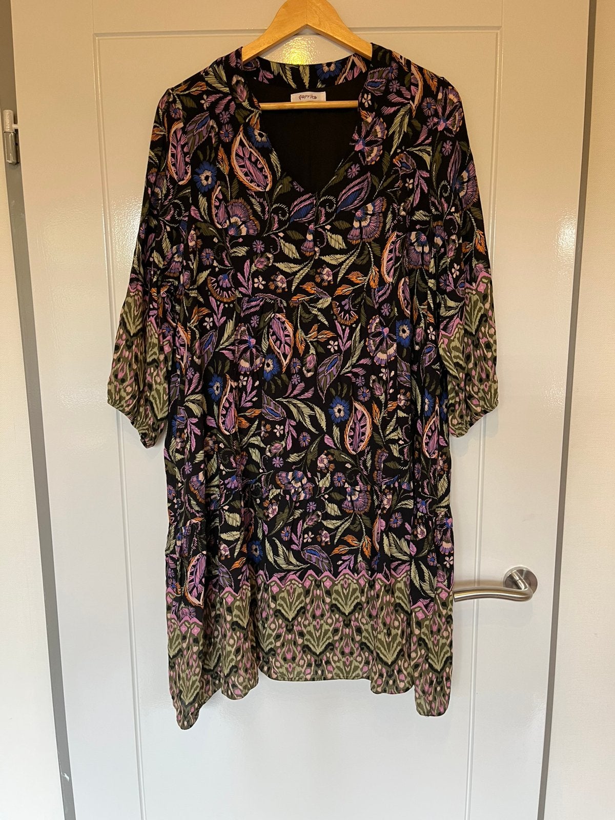 Mooie vrolijke tuniek/jurk van Paprika, maat 46/48, Meerkleurig, Maat 46/48 (XL) of groter, Ophalen of Verzenden, Zo goed als nieuw