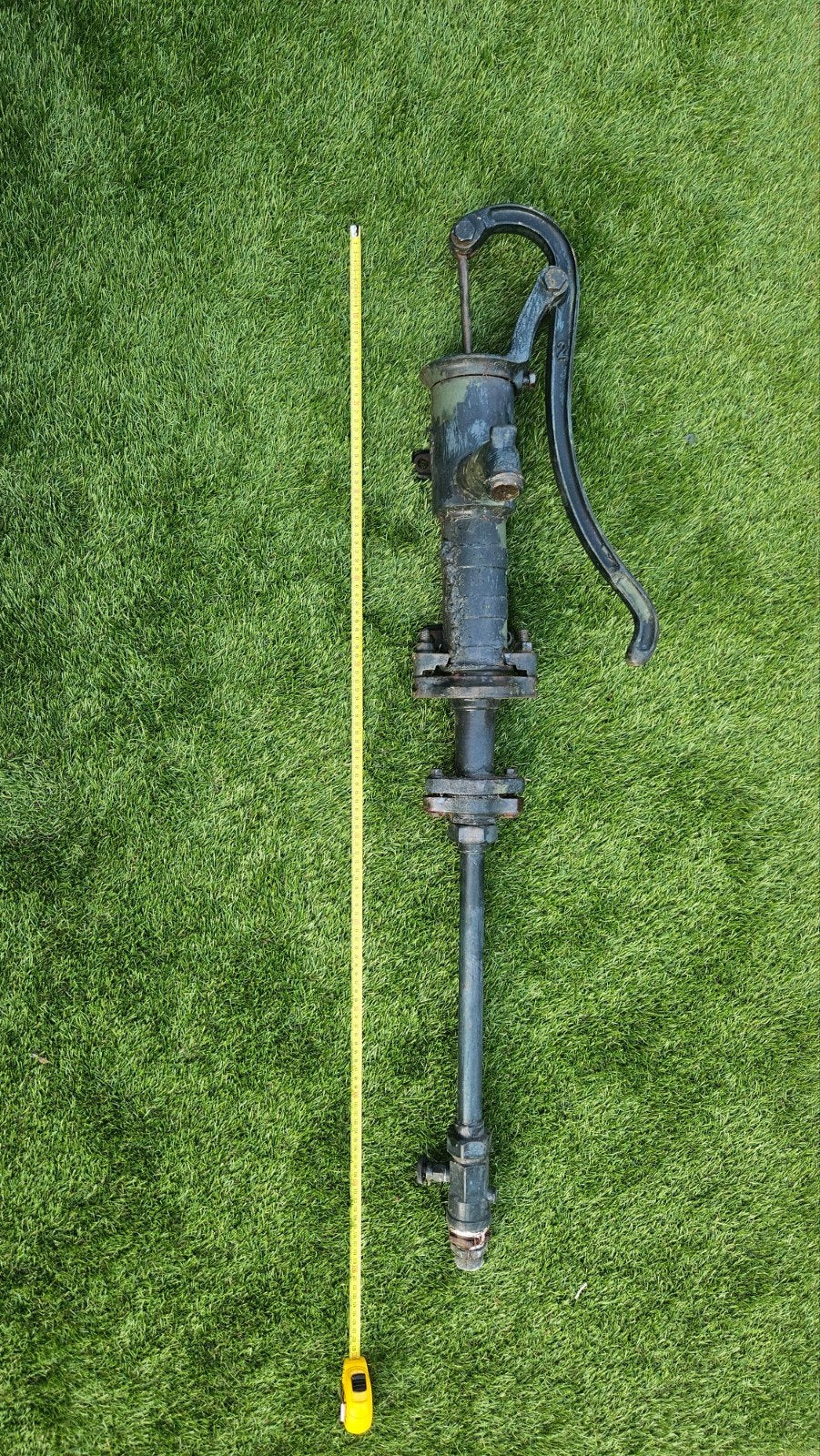 Antieke gietijzeren waterpomp - Tuindecoratie (werkt niet), Tuin en Terras, Waterpompen, Ophalen, Gebruikt, Handmatig, Overige typen
