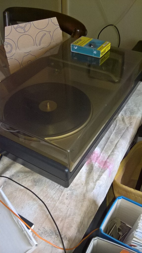 Philips Grammafoon 22GF714 50 euro., Ophalen, Philips, Gebruikt, Platenspeler