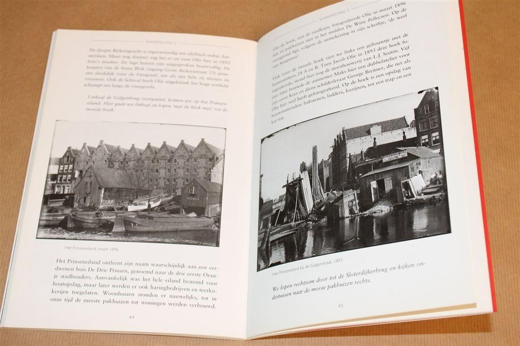 Jacob Olie [1900] — Wandelingen door Amsterdam — Veel Foto\', Ophalen of Verzenden, Zo goed als nieuw