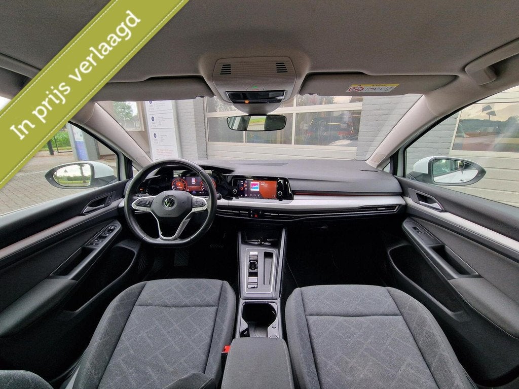 Volkswagen Golf Variant 1.0 eTSI Life|Digi-dash|110PK|DSG|Au, Auto's, Gebruikt, Met garantie (alle), Wit, 19 km/l