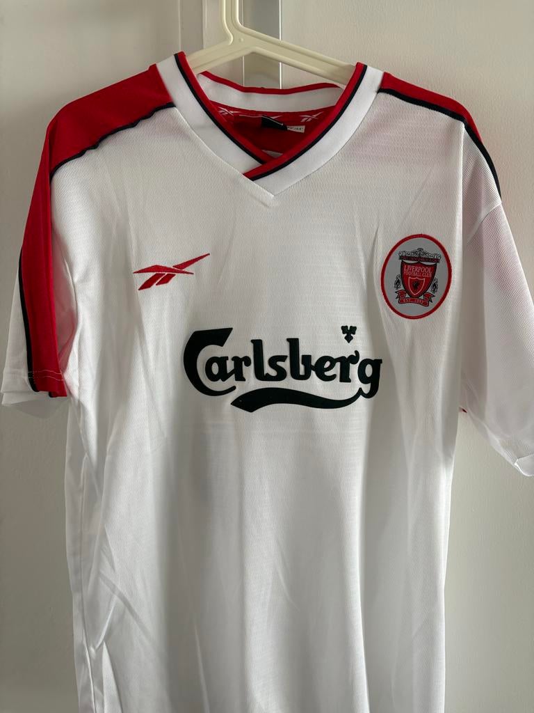 Retro Robby Fowler Liverpool Shirt Maat L gerard reds owen, Maat L, Ophalen of Verzenden, Nieuw, Shirt