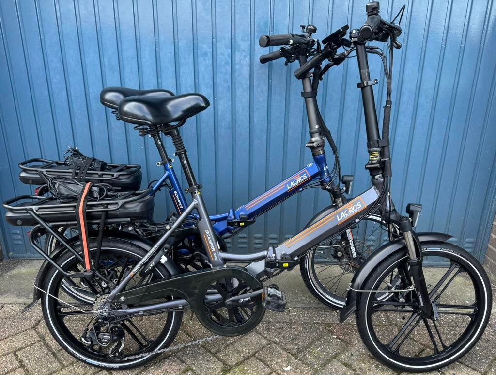 2x zgan Lacros elektrische Vouwfietsen 20 inch, Ophalen of Verzenden, Zo goed als nieuw, 20 inch of meer