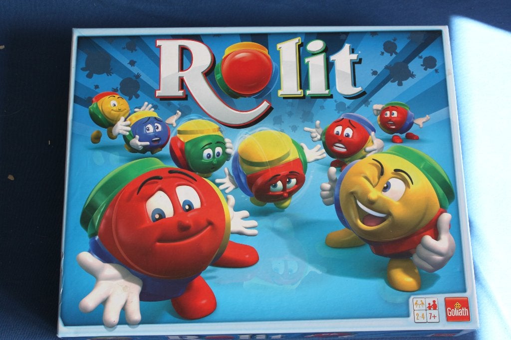 rolit gezelschapspel, Drie of vier spelers, Ophalen of Verzenden, Zo goed als nieuw, Goliath