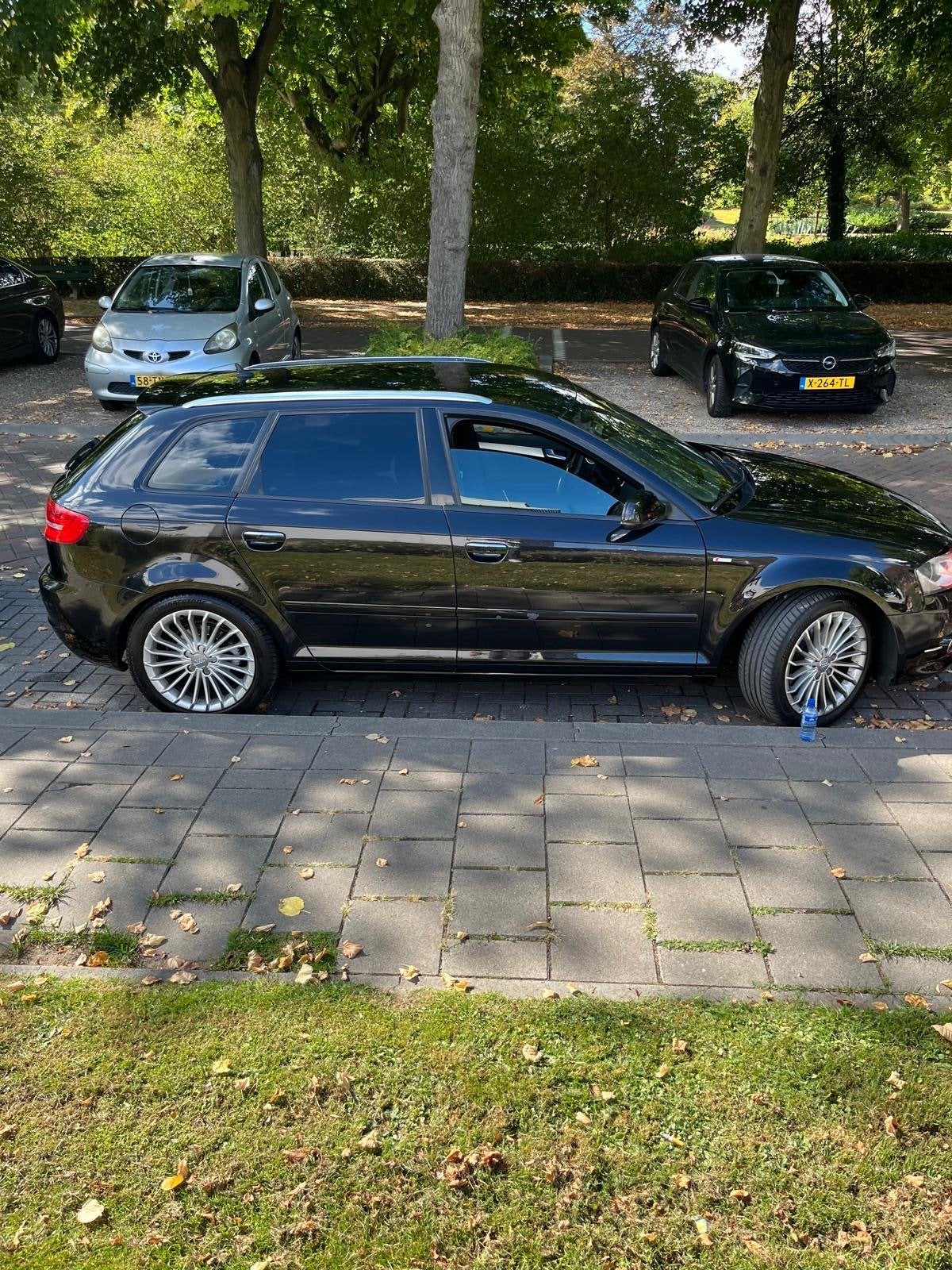 Audi A3 1.4 Tfsi 92KW Sportback S-tronic 2012 Zwart, 125 pk, 4 cilinders, Zwart, Origineel Nederlands