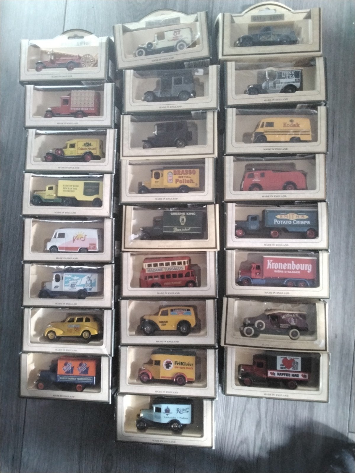 55 day's gone modelauto's, Ophalen of Verzenden