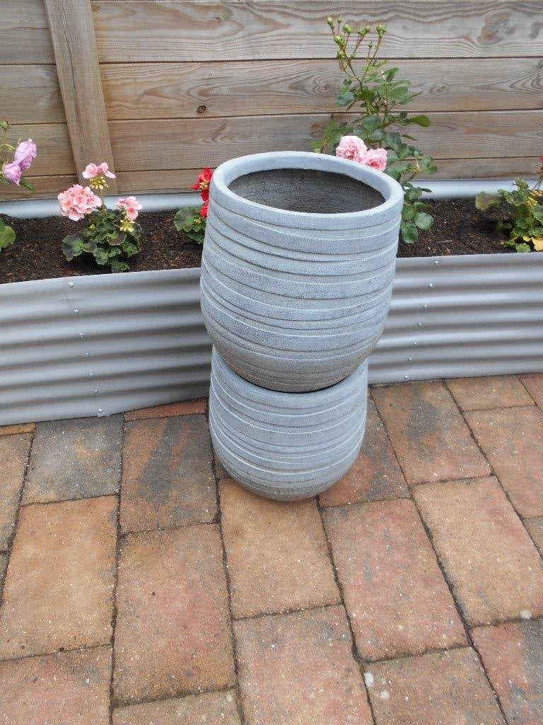 Bloempotten, Ophalen, Overige materialen, Minder dan 30 cm, Rond