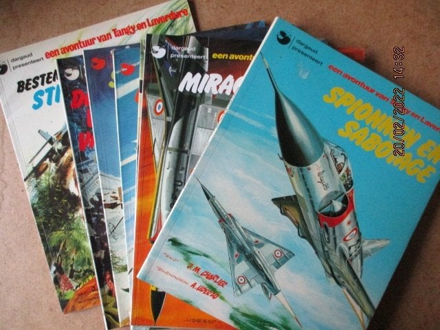 adv5845 tangy en laverdure, Eén stripboek, Ophalen, Gelezen