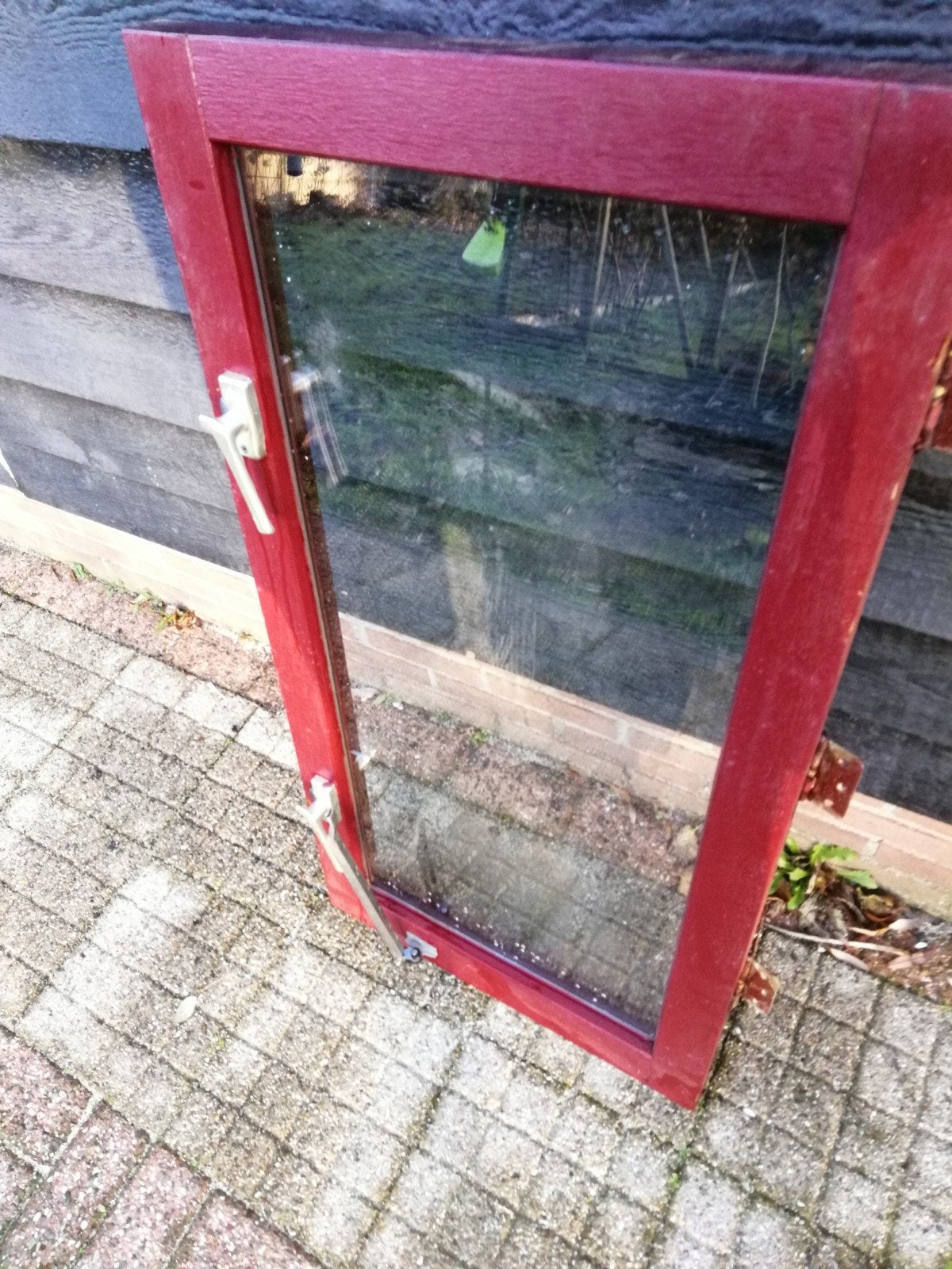 hardhouten kozijn, Ophalen, Gevelraam of Ruit