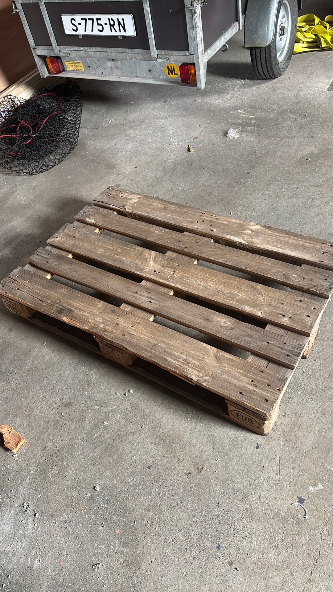 Europallet, Ophalen, Zo goed als nieuw, Pallet, Minder dan 200 cm