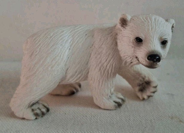 Schleich 14358 ijsbeer jong retired, Verzamelen, Ophalen of Verzenden, Zo goed als nieuw, Wild dier, Beeldje of Figuurtje
