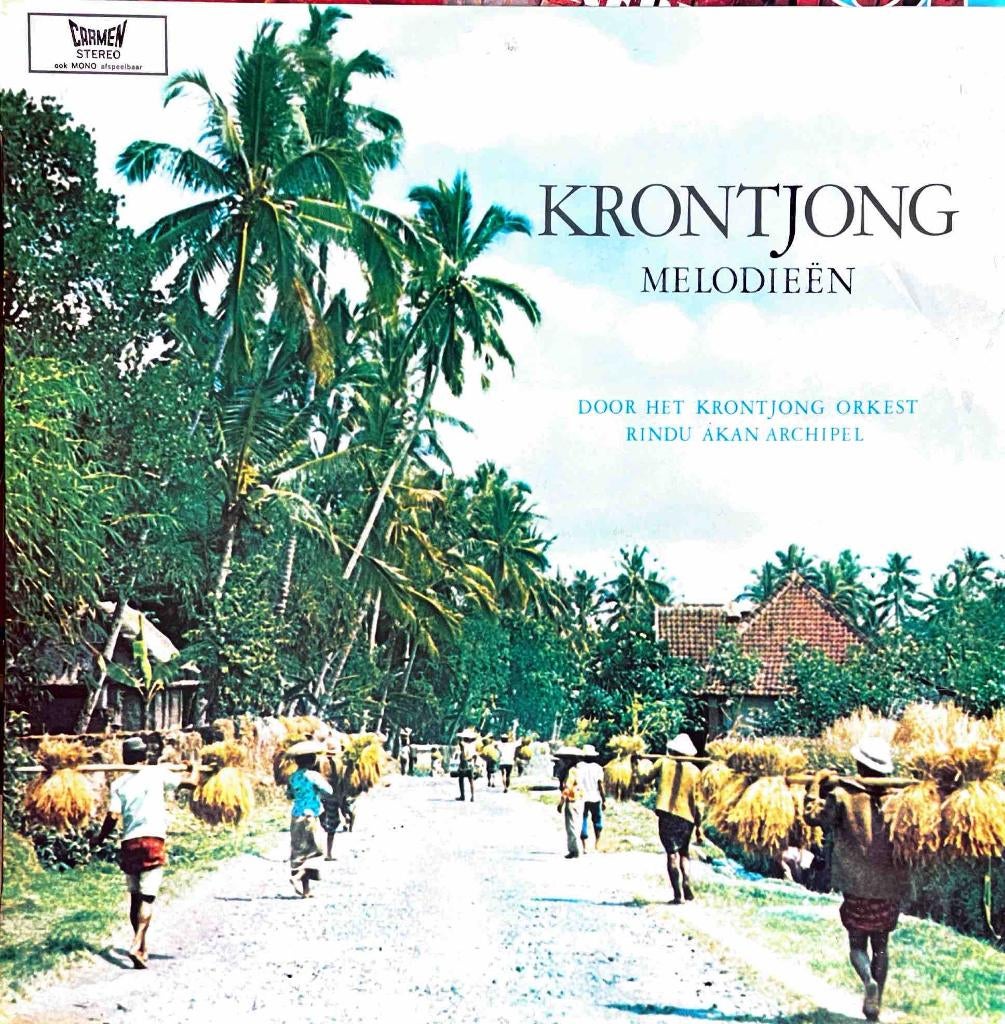 Krontjong Orkest Rindu Akan Archipel - Krontjong - Vinyl, Ophalen of Verzenden, Zo goed als nieuw, 12 inch