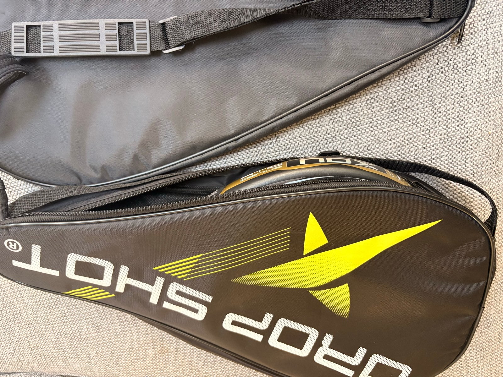 Padel racket hoezen (Drop Shot en Nox), Sport en Fitness, Tennis, Gebruikt, Overige typen, Overige merken, Ophalen