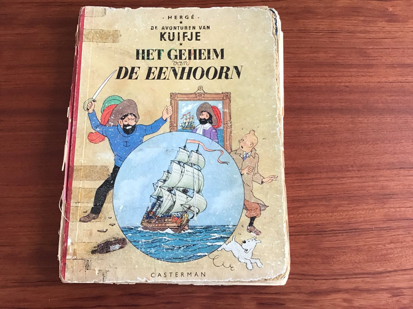 Bijzondere uitvoering stripboek van Kuifje, Eén stripboek, Ophalen of Verzenden, Gelezen