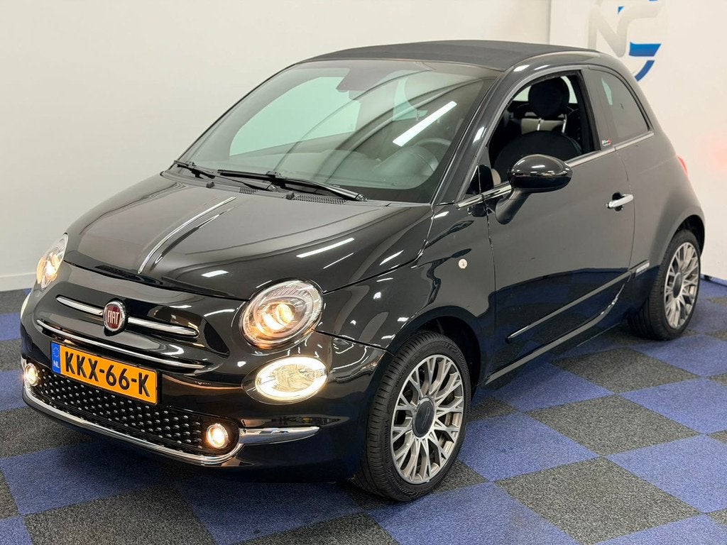 Fiat 500 1.2 Star / CABRIO / AUTOMAAT / ZEER NETTE AUTO / NA, Auto's, Fiat, Gebruikt, 4 cilinders, 4 stoelen, Automatische klimaatregeling