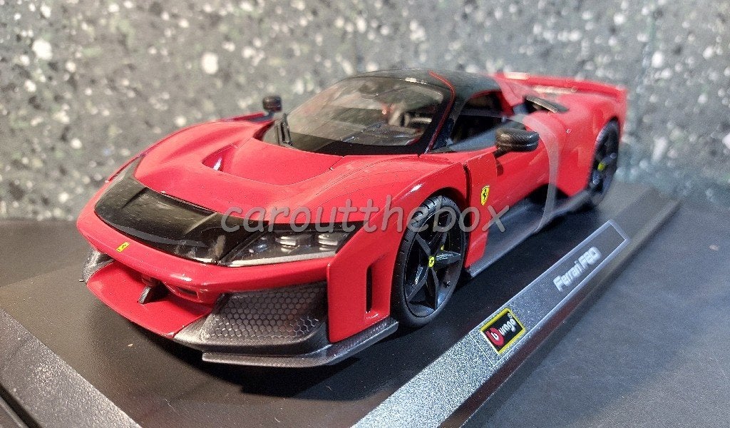 Ferrari Ferrari F80 1:18 Bburago B234, Hobby en Vrije tijd, Modelauto's | 1:18, Verzenden, Nieuw, Auto, Bburago