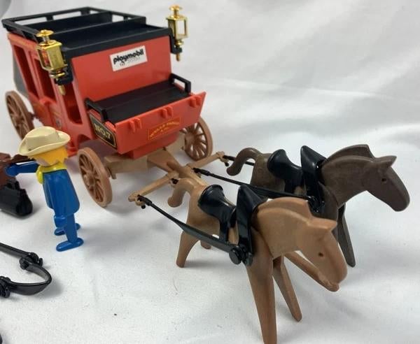 Playmobil 3245 Postkoets Wells Fargo Klicky Vintage 1977, Coolsingel 104, 3011 AG Rotterdam, Netherlands, Verzenden, Zo goed als nieuw