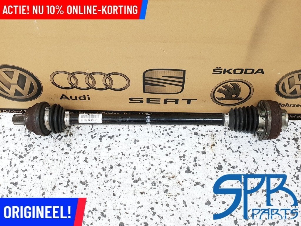 RS3 S3 8V GOLF 7 VII R20 Aandrijfas RECHTS ACHTER 5Q0501204A, Audi, Gebruikt, Audi, Ophalen of Verzenden