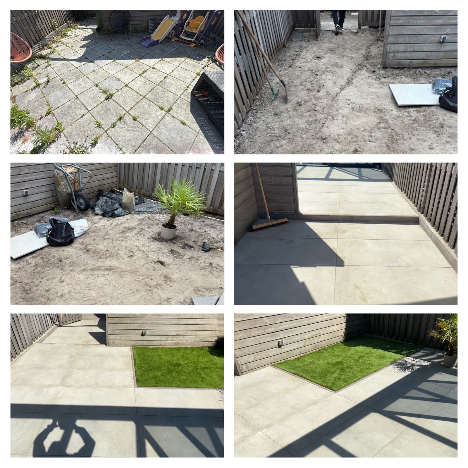 Tuin bestraten, Ophalen of Verzenden
