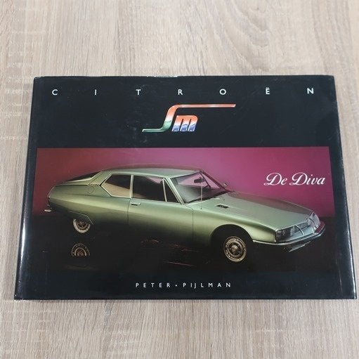 Citroen SM De Diva Peter Pijlman NL tekst unieke uitgave, Ophalen of Verzenden, Gelezen, Citroën, Peter Pijlman