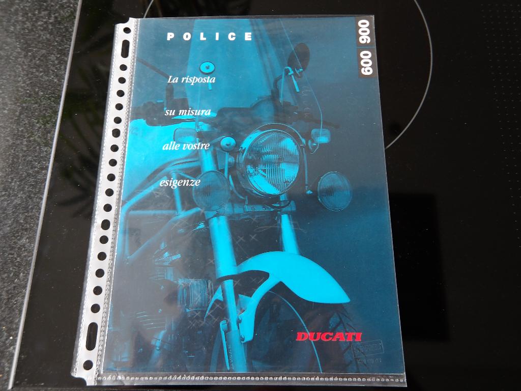 Folder Ducati Police 600 900, Ophalen of Verzenden, Ducati
