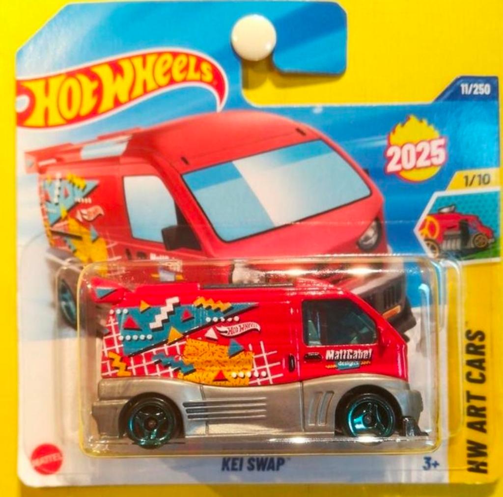 Kei Swap Hot Wheels Art Cars 2025, Ophalen of Verzenden, Nieuw, Auto
