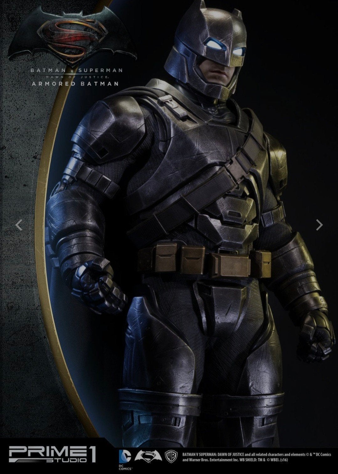 prime 1 studio 1/2 Batman vs Superman Armored Batman, Ophalen, Nieuw