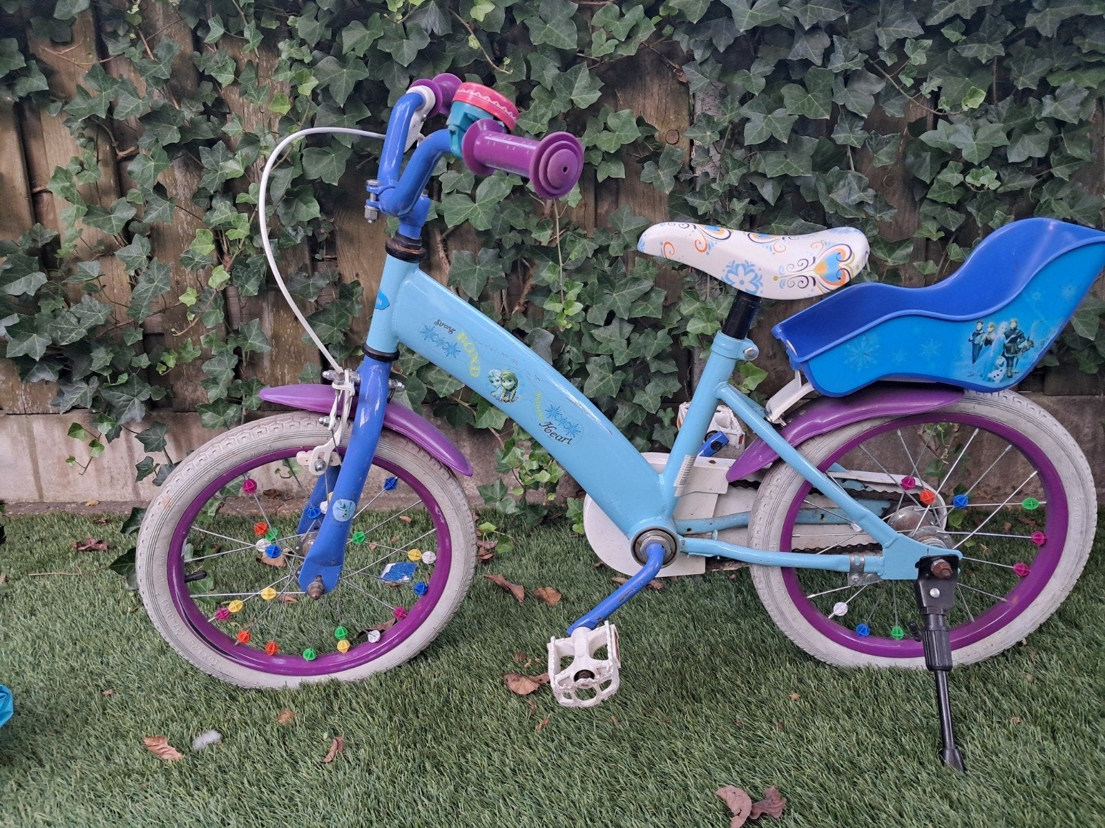 Leuke Elsa fiets 16 inch, Ophalen, Gebruikt, 16 inch