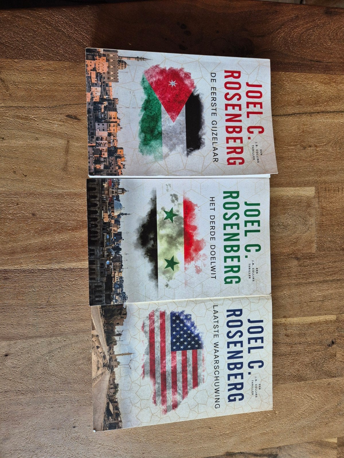 Joel C. Rosenberg Thriller Boeken Set (3 stuks), Boeken, Ophalen of Verzenden, Gelezen, Joel C. Rosenberg, Wereld overig