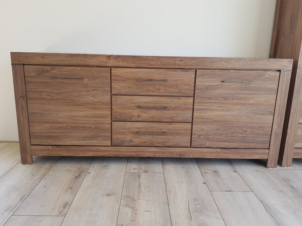 VOORRAAD Robuust dressoir met soft-close laden/ deuren NIEUW, Met plank(en), 150 tot 200 cm, Nieuw, Ophalen of Verzenden