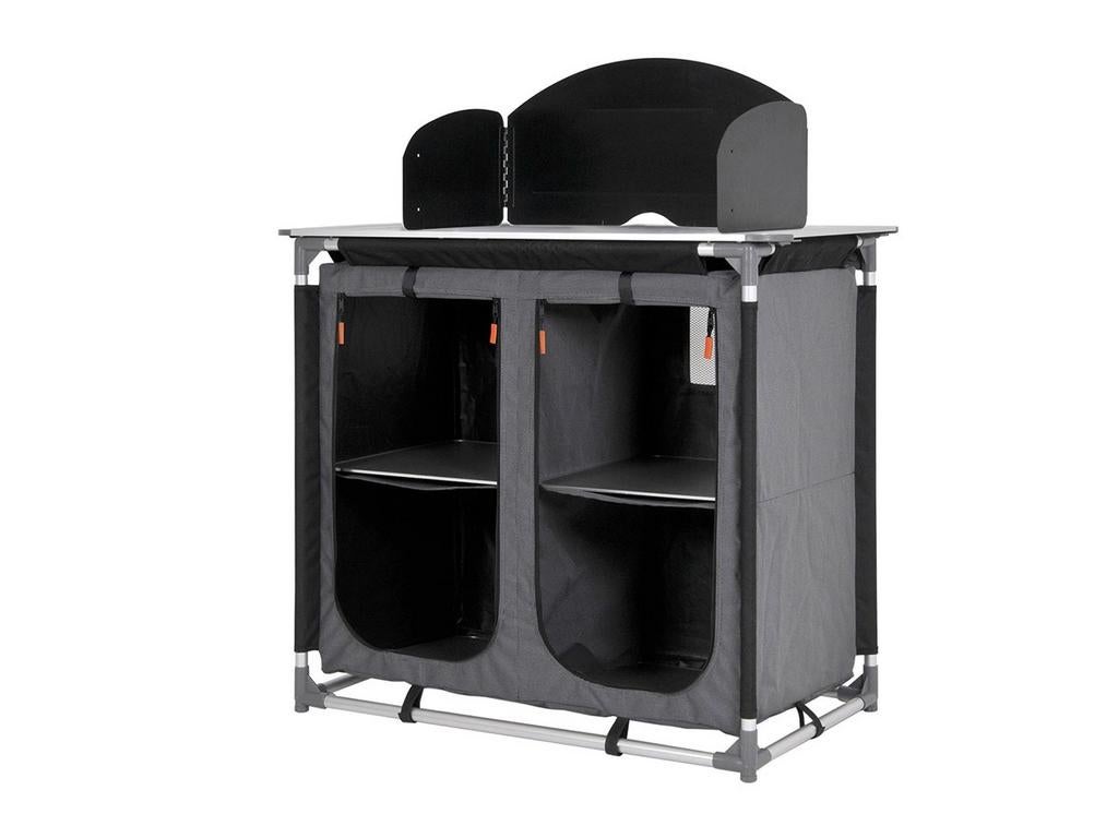 Camping Keukenkast met Windscherm - Compact en Praktisch, Caravans en Kamperen, Ophalen of Verzenden, Zo goed als nieuw