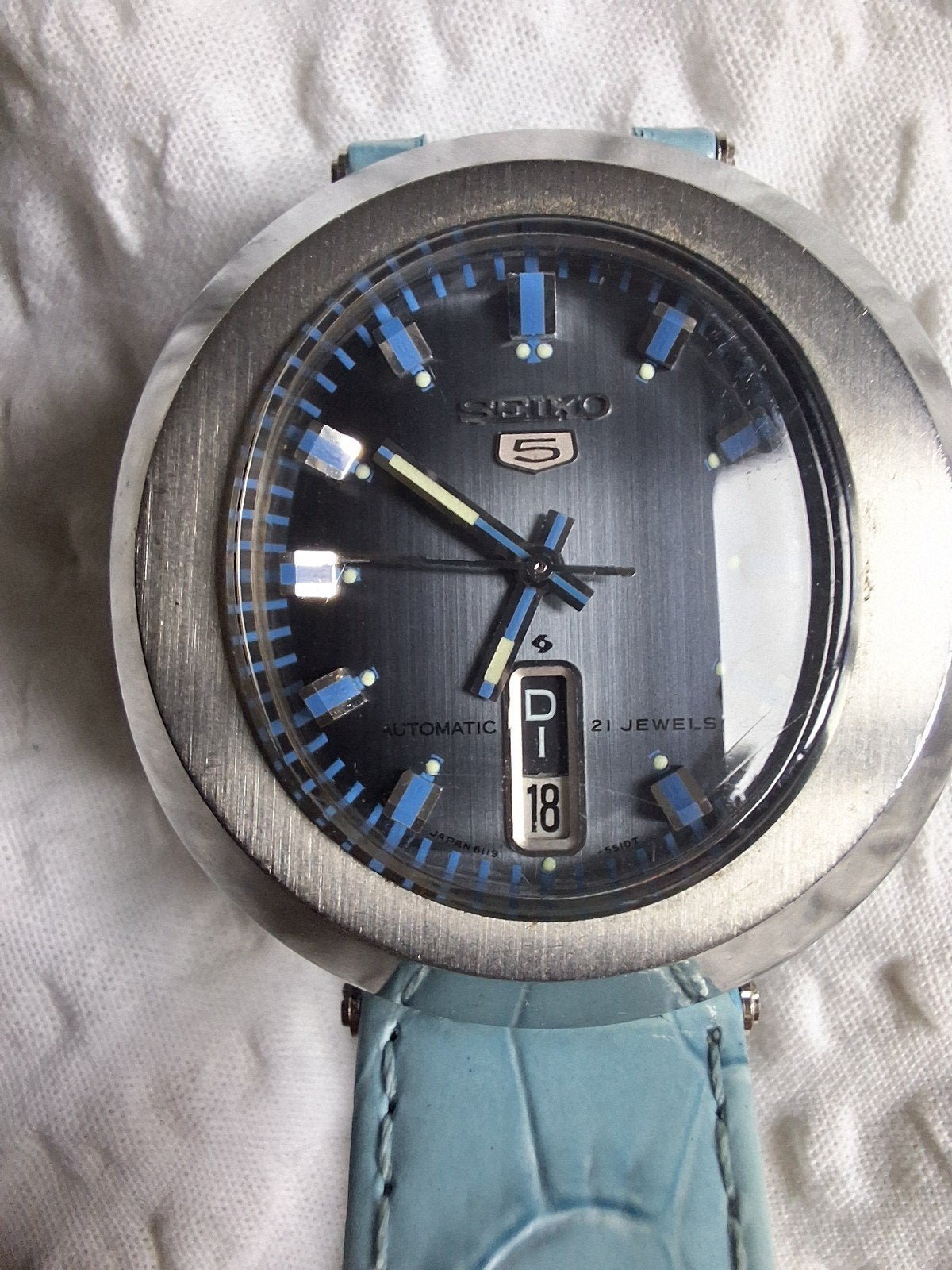 Seiko 5 Automatic "Diamatic", Ophalen, Seiko, Staal, Polshorloge