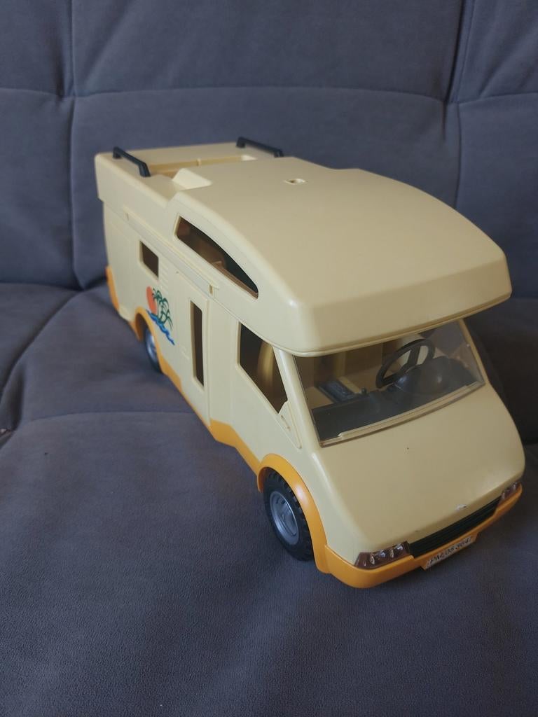 Playmobil camper met toilet douche, eethoek enz, Ophalen of Verzenden, Gebruikt