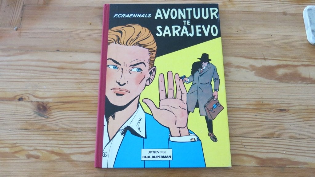 Avontuur te Sarajevo (1982 Paul Rijperman), Boeken, Stripboeken, Eén stripboek, Ophalen of Verzenden, Gelezen