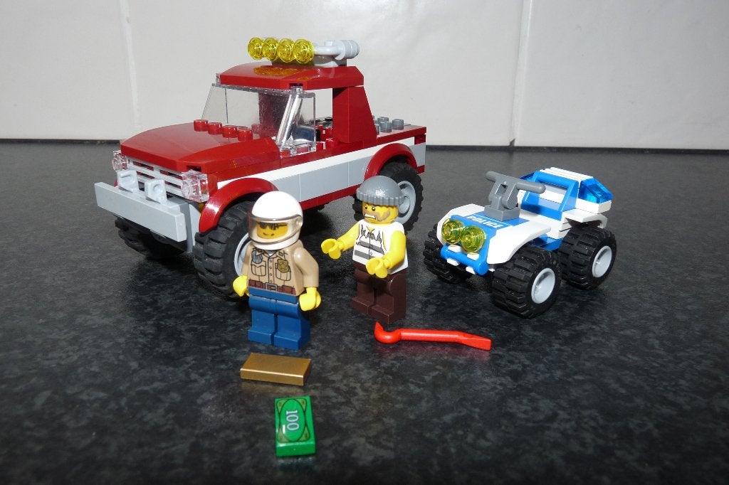 z.g.a.n Lego City 4437 Politieachtervolging, City, Lego, Compleet, Ophalen of Verzenden