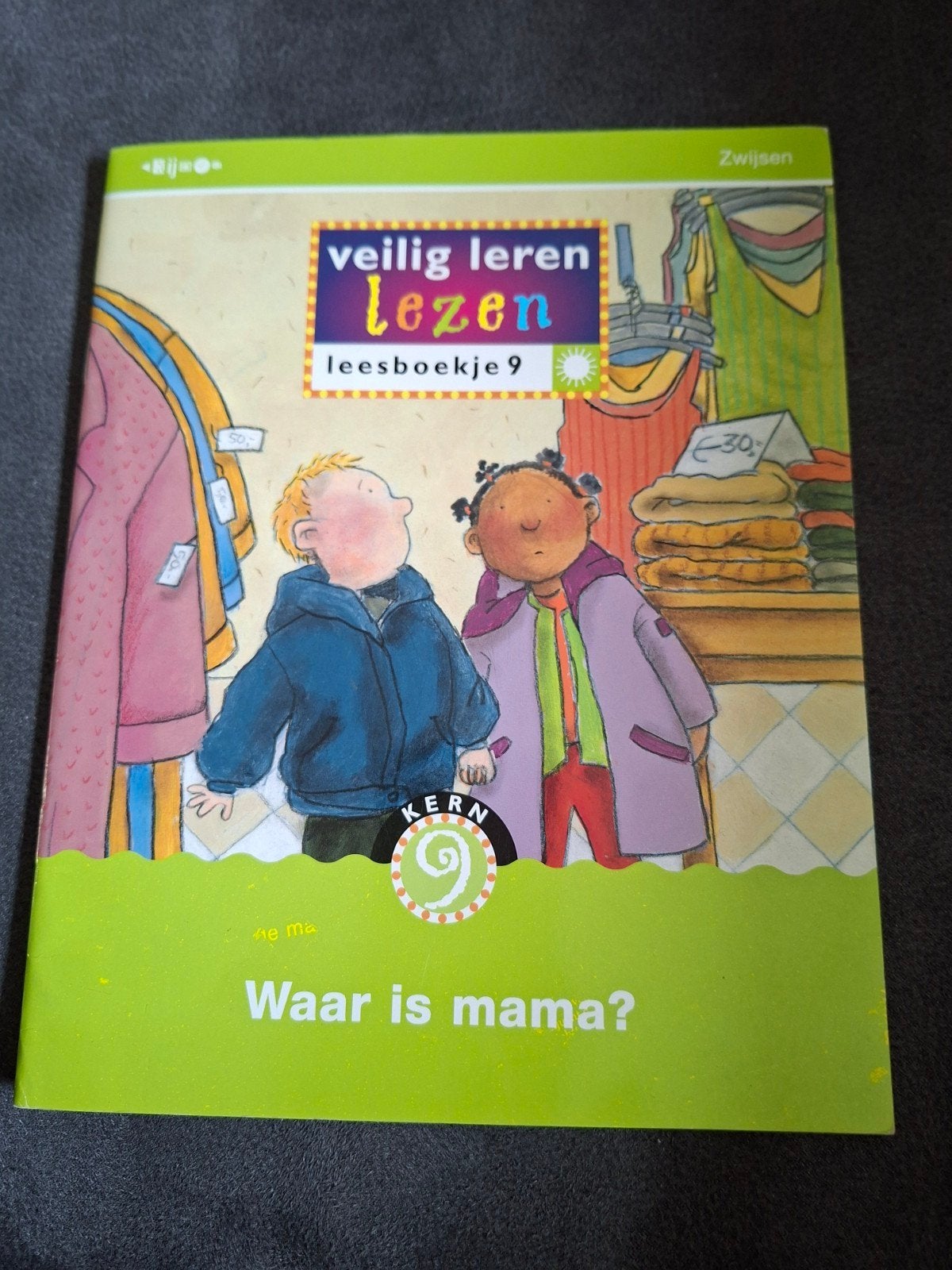 Veilig Leren Lezen Leesboekje 9 - Waar is mama?, Kees Janssen, Ophalen of Verzenden, Zo goed als nieuw, Nederlands