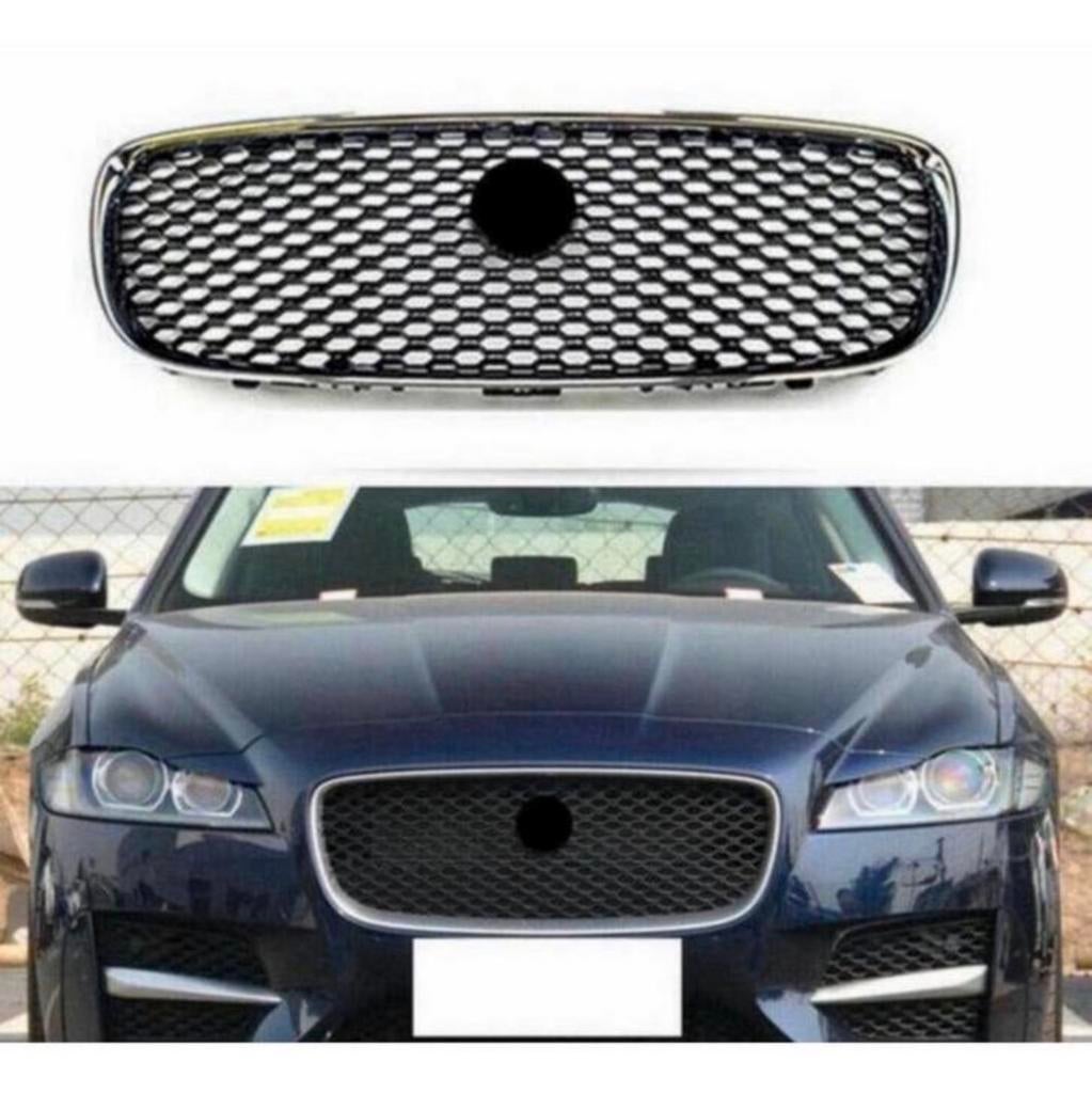 Jaguar XF XFR 2016-2020 grill grille chrome chroom zwart NEW, Ophalen of Verzenden, H, H, H
