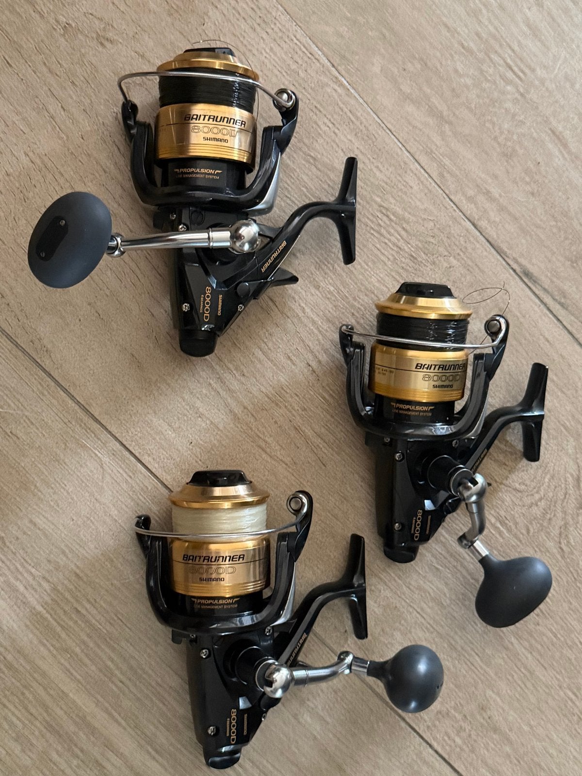 Shimano Baitrunner 8000D USA Vismolen, Ophalen, Gebruikt, Molen