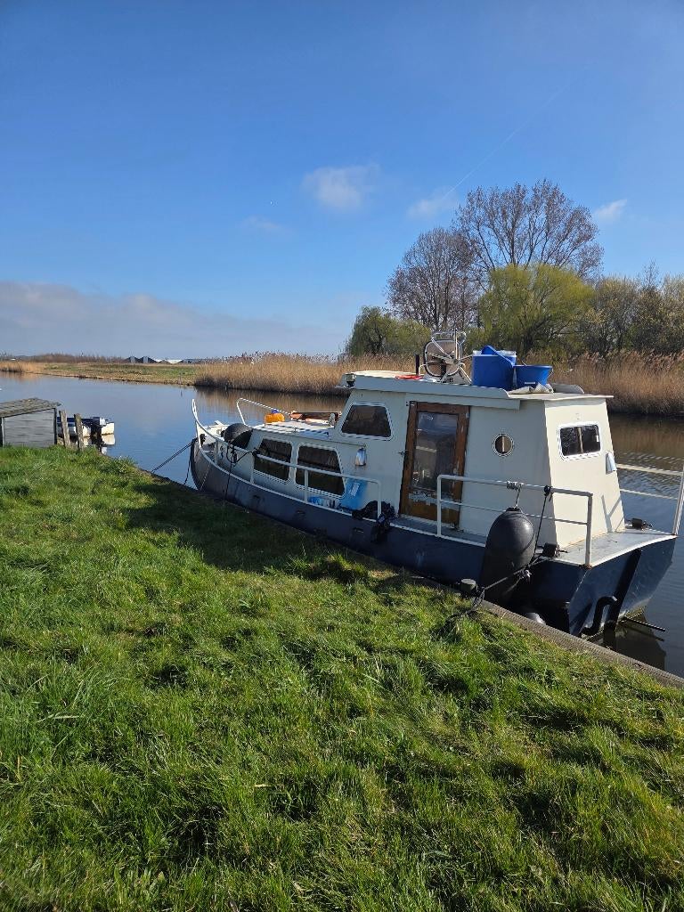 Kajuit 8m, Watersport en Boten, Kajuitzeilboten en Zeiljachten, Gebruikt, Diesel, Staal, Ophalen