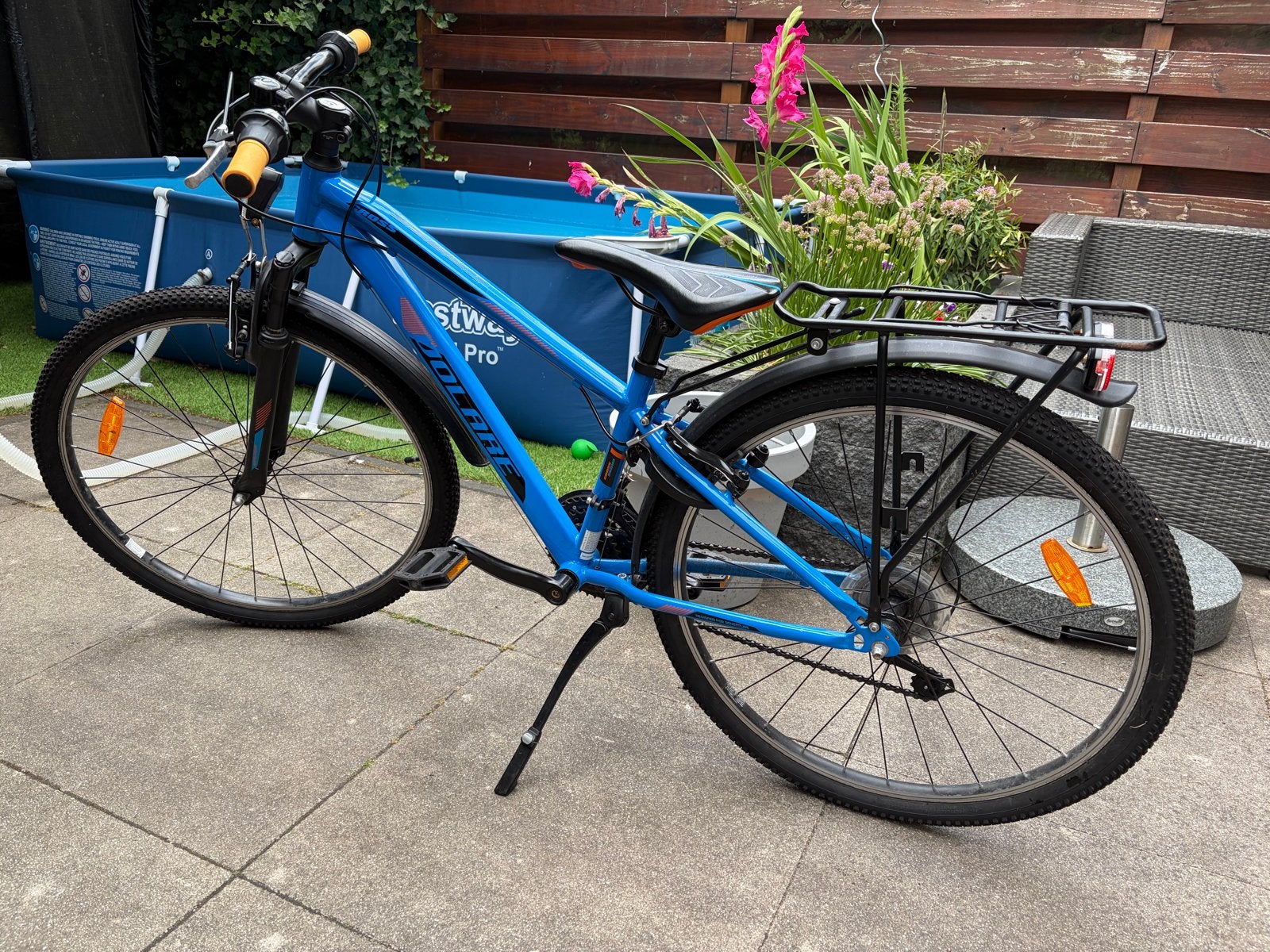 Blauwe Volare fiets 26 inch met versnellingen, Fietsen en Brommers, Fietsen | Jongens, Velgrem, Versnellingen, Zo goed als nieuw