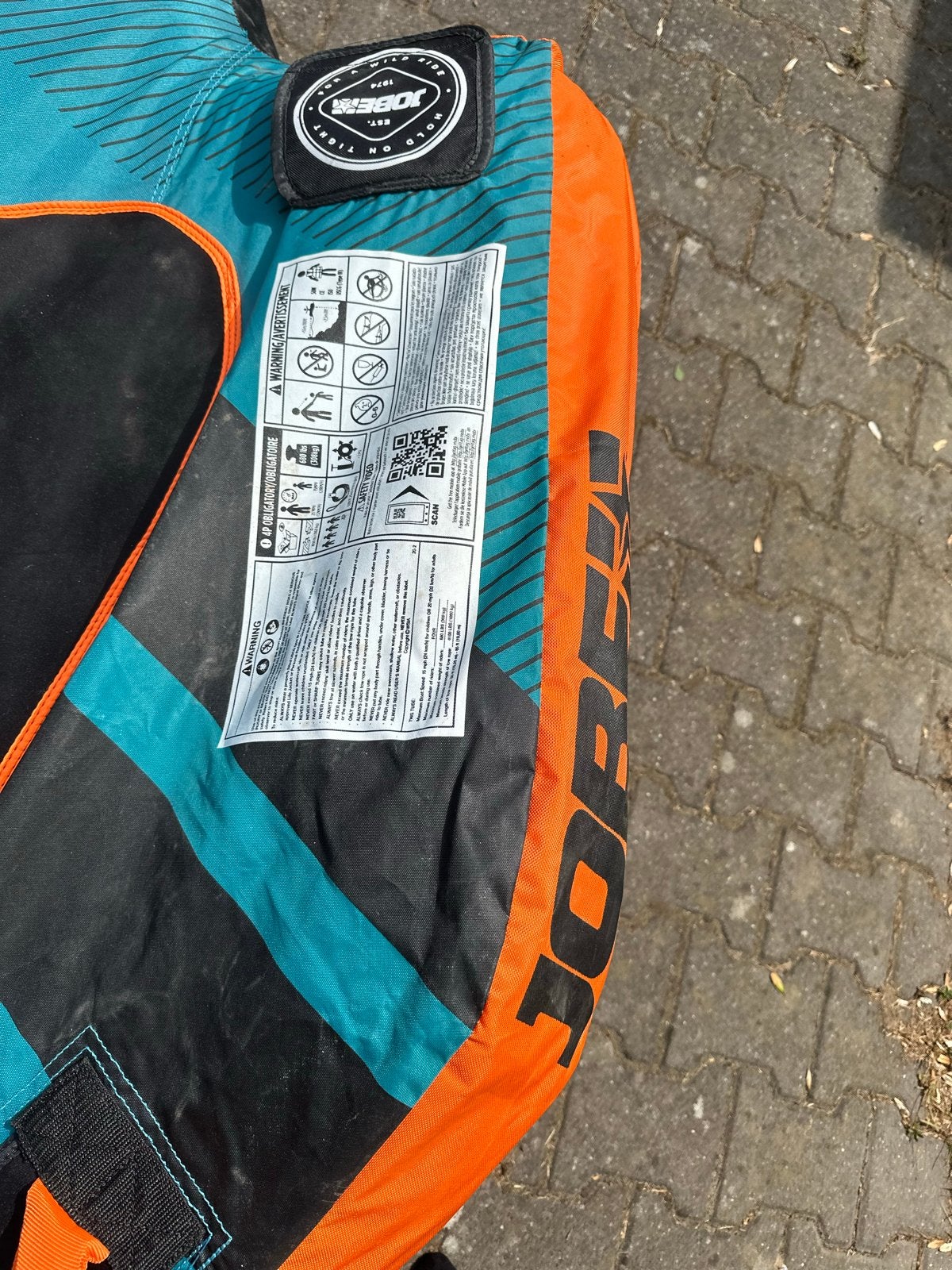 Jobe Airstream 4 persoons funtube, Ophalen, Gebruikt