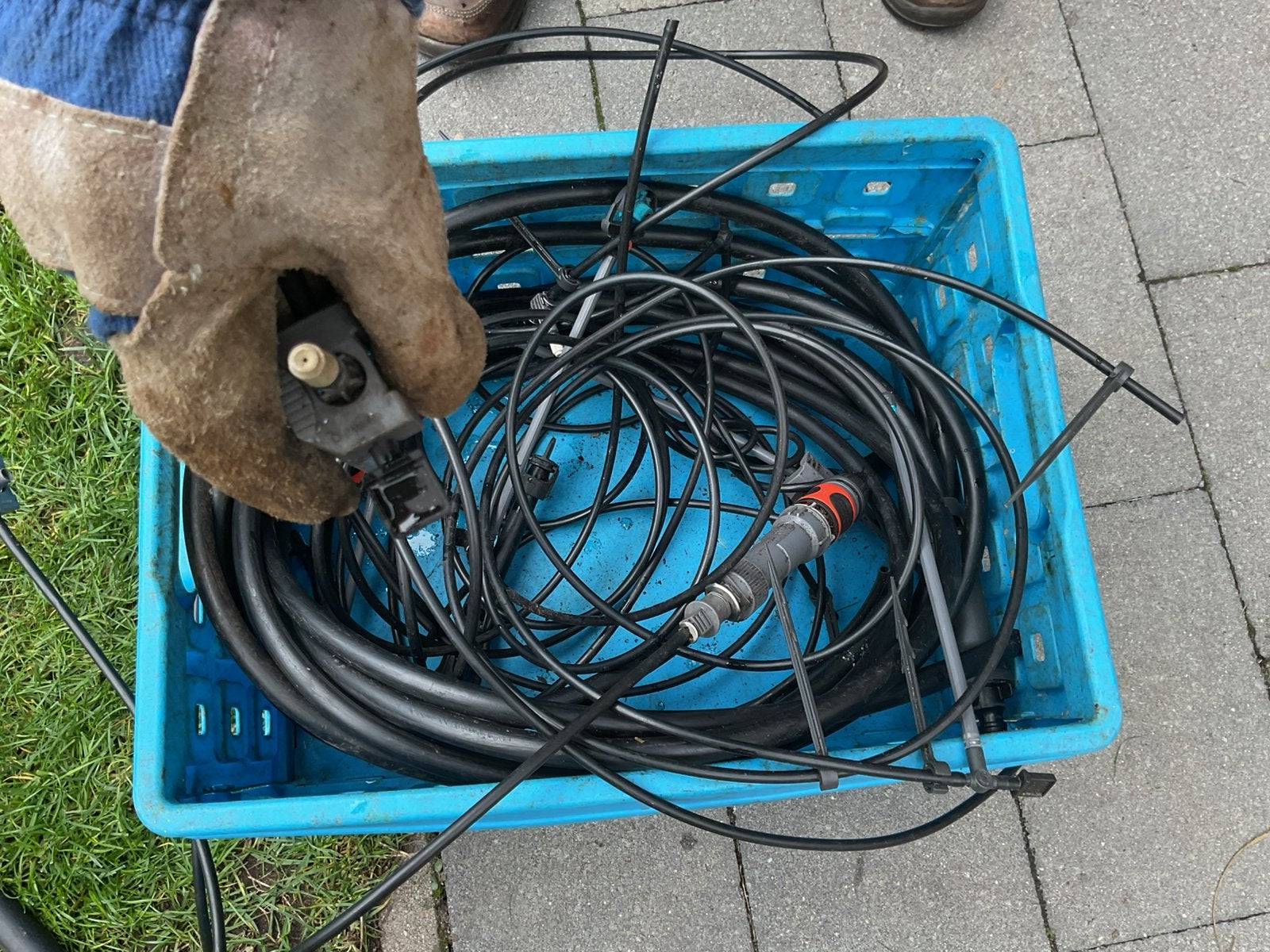 Gardena sprinkler system F 18 12 A, Ophalen of Verzenden, Gebruikt, Tuinslangkoppeling