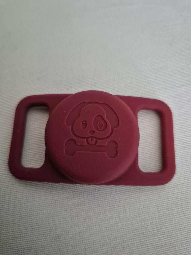 Honden tracker bevestigings hoesje donkerrood, Verzenden, Nieuw