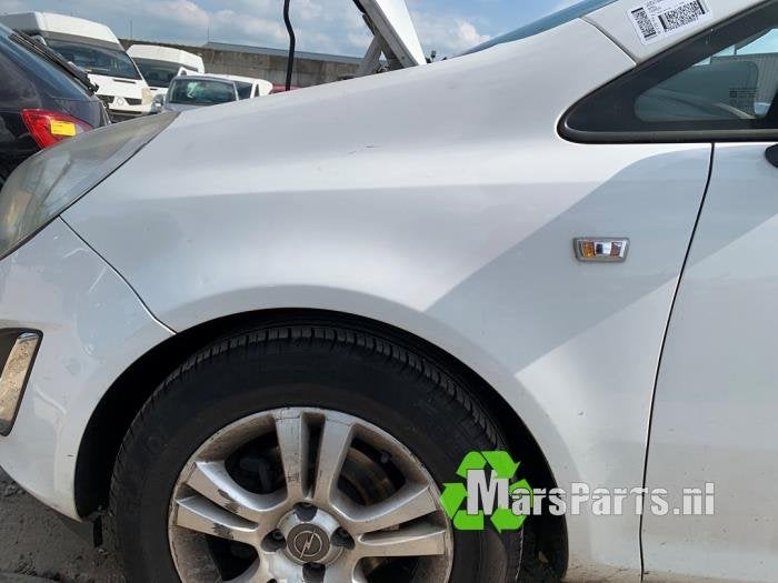 Scherm links-voor van een Opel Corsa (Z474), Gebruikt, -, -, Opel